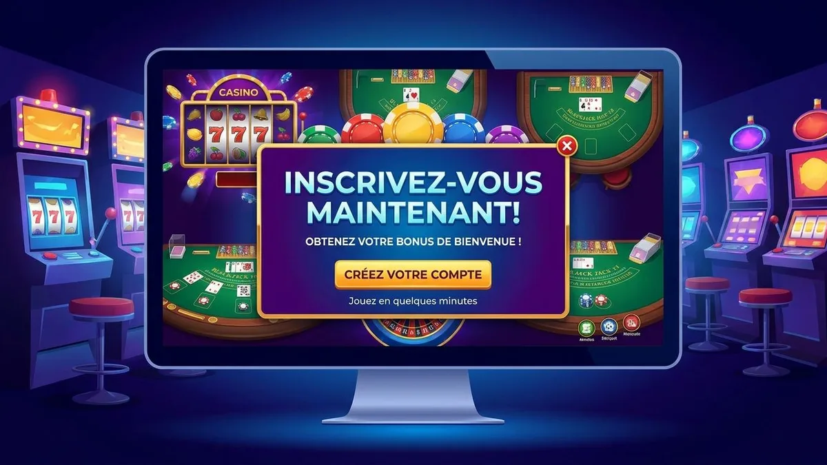 Inscription avec bonus
